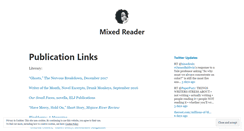 Desktop Screenshot of mixedreader.com