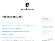 Tablet Screenshot of mixedreader.com
